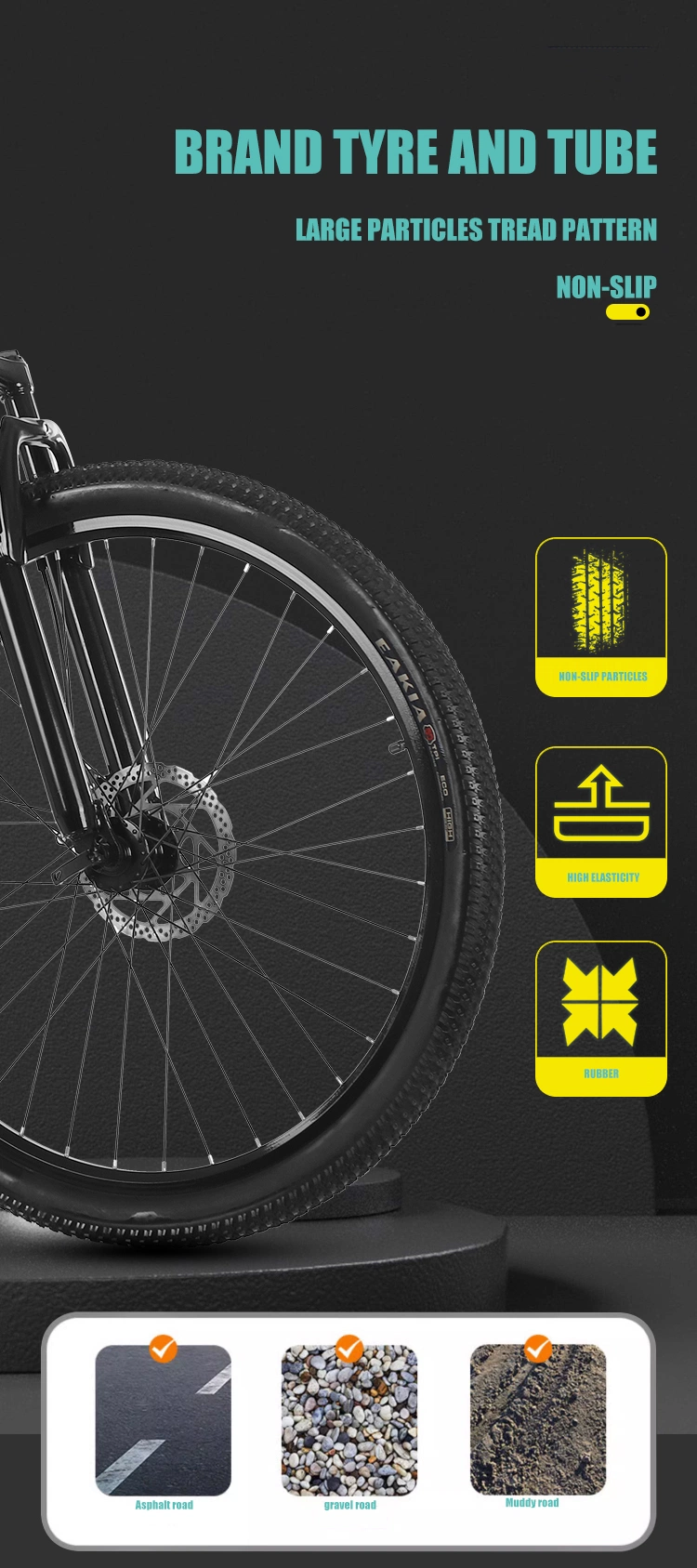 27.5Inch Lightest Aluminium Mountain Bike Alloy Fork Downcountry Mountain Bike 3