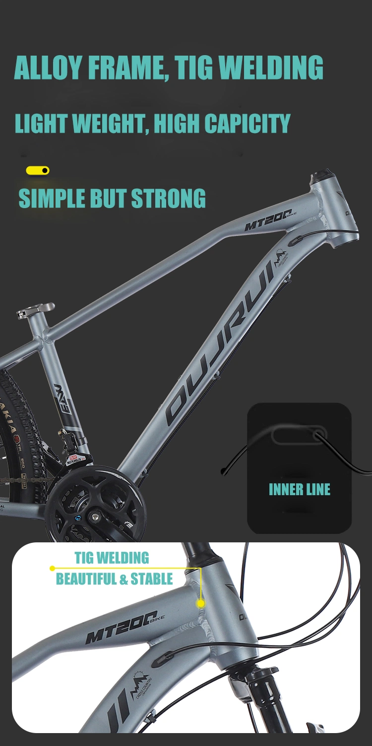 27.5Inch Lightest Aluminium Mountain Bike Alloy Fork Downcountry Mountain Bike 5