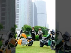 Kids Electric Ride On Motorcycle with Music Player and LED Headlight